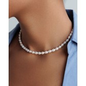 Colier perle naturale si argint DiAmanti FCW355-C-G Colier perle naturale si argint DiAmanti FCW355-C-G